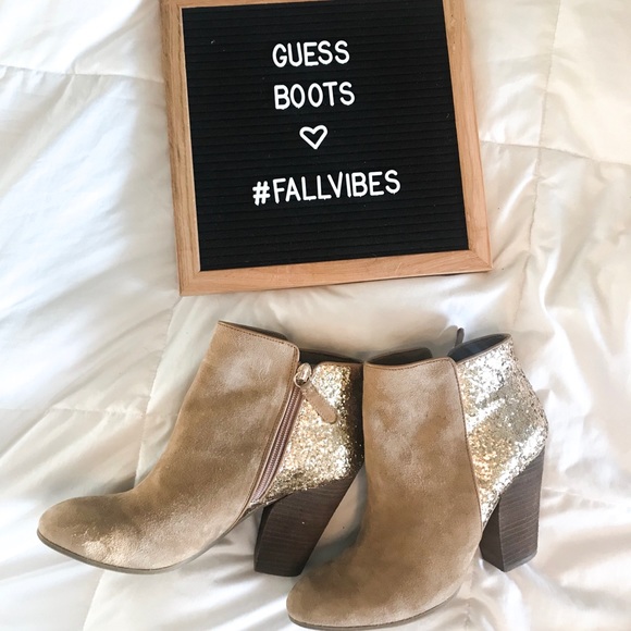 Guess Shoes - 🍁Guess brand Ankle Booties with Glitter detail🍁